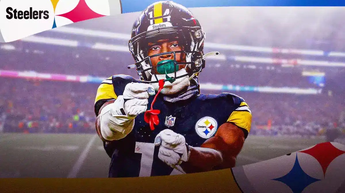 Steelers wide receiver George Pickens