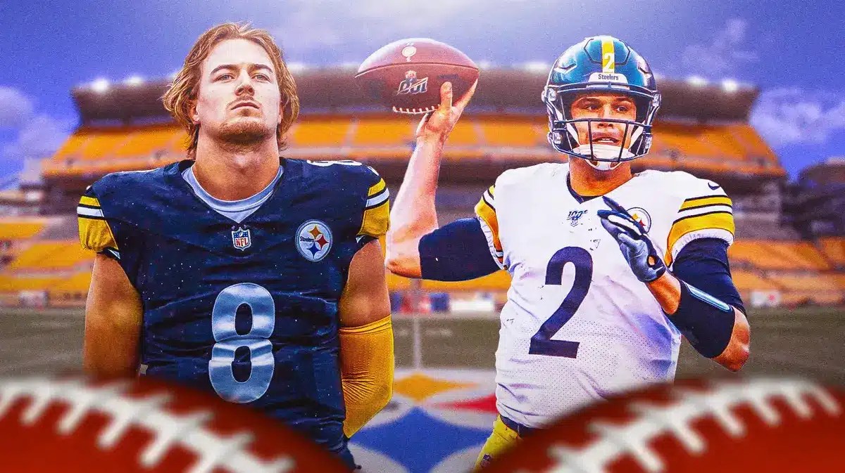 Steelers QBs Kenny Pickett and Mason Rudolph