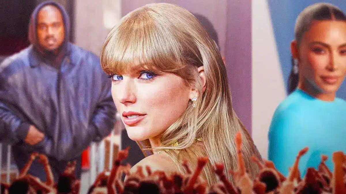 Kim Kardashian, Taylor Swift, Kanye West, Scooter Braun