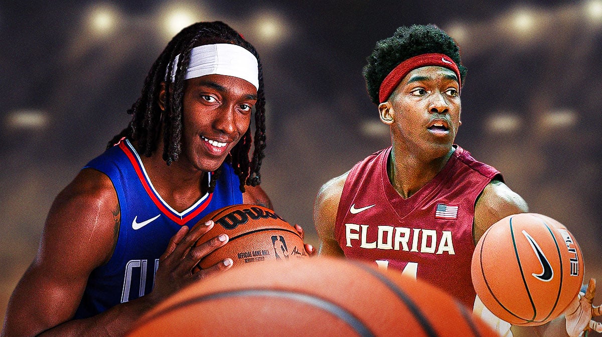Terance Mann playing for the Los Angeles Clippers and the Florida State Seminoles.