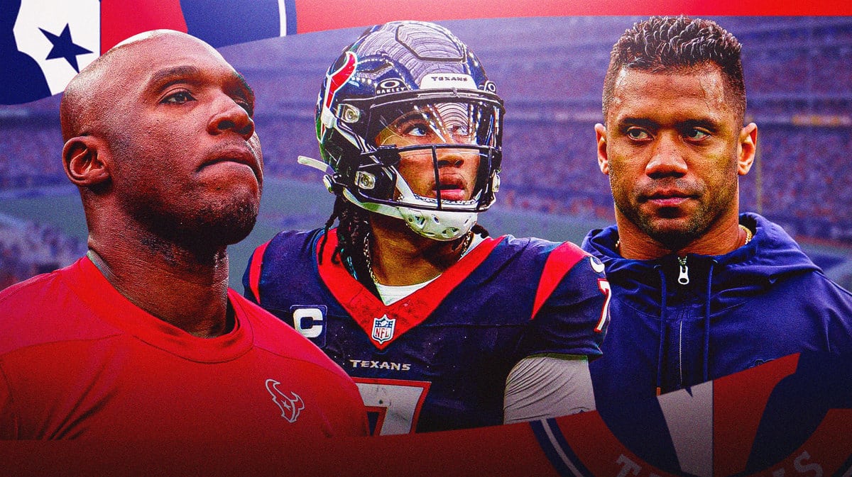 DeMeco Ryans, CJ Stroud, Russell Wilson