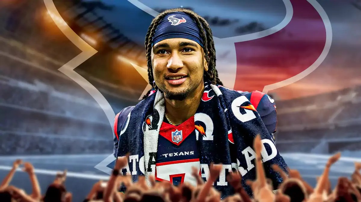 Texans Qb CJ Stroud who is coming back from a concussion.