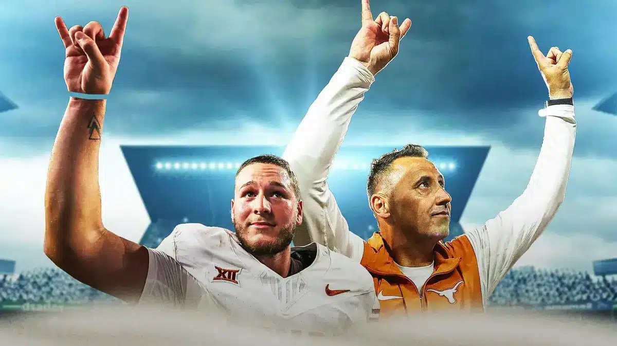 Steve Sarkisian and Quinn Ewers both received honors from the AP