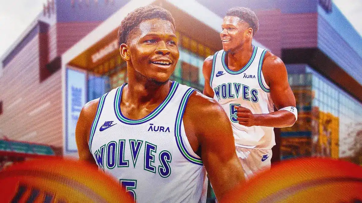 Timberwolves star Anthony Edwards makes a young fan's night