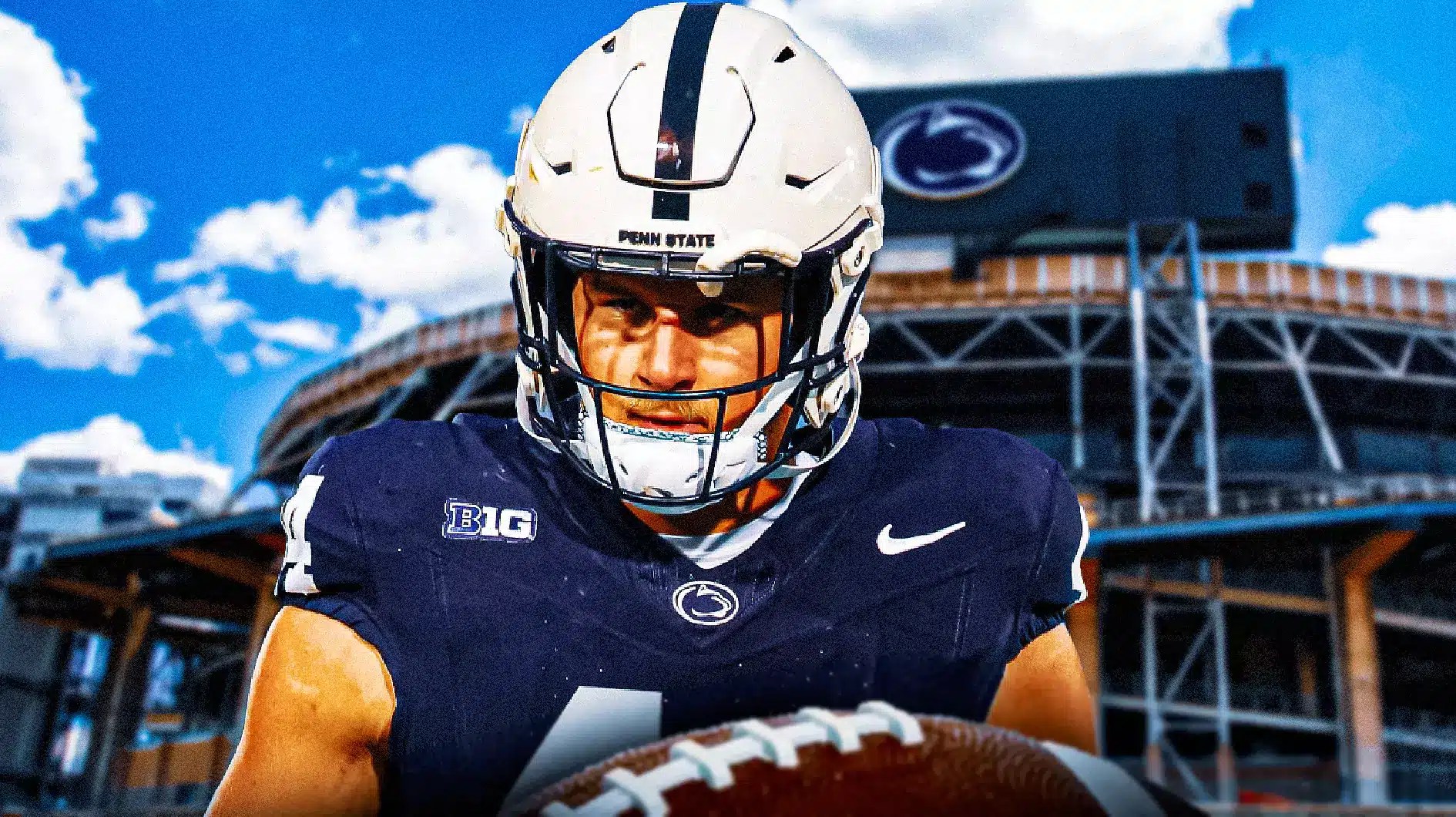 Penn State football's Tyler Warren discusses his decision to return in 2024