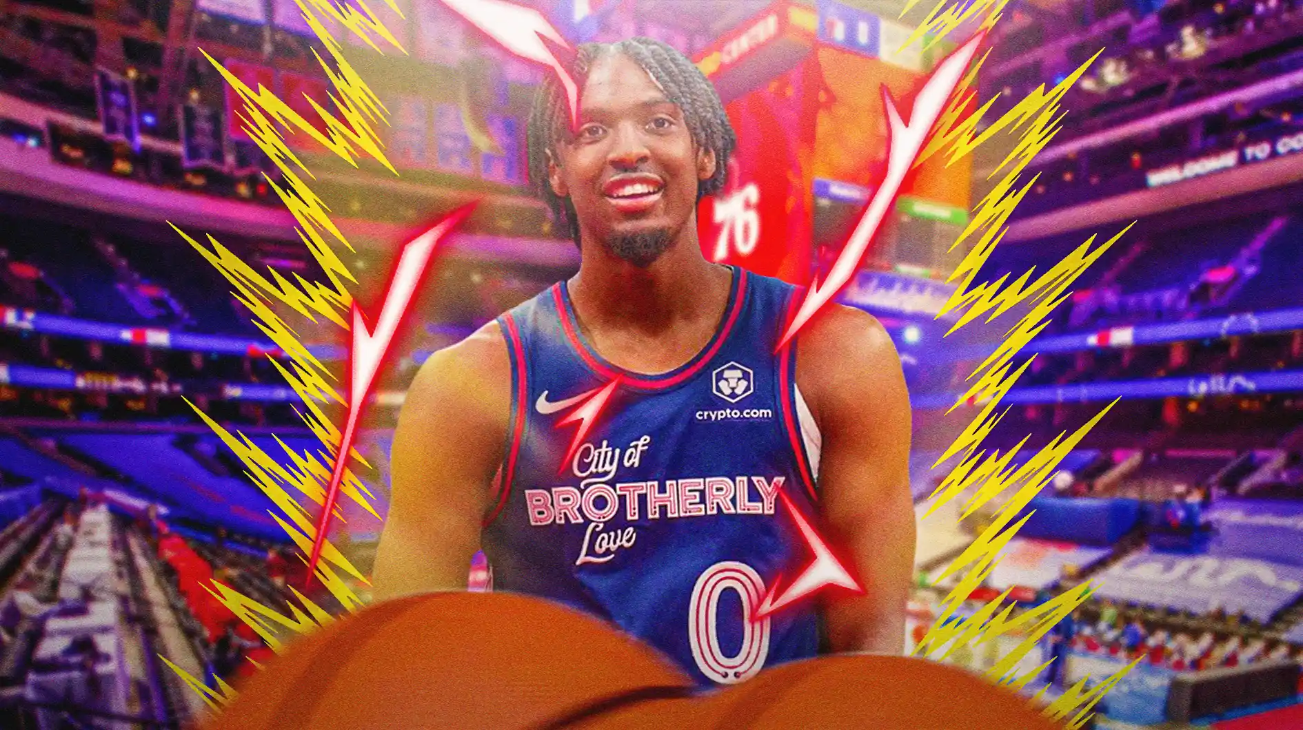 Sixers' Tyrese Maxey going Super Saiyan