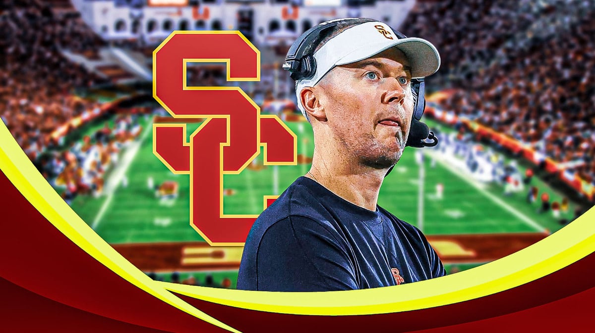 USC football head coach Lincoln Riley