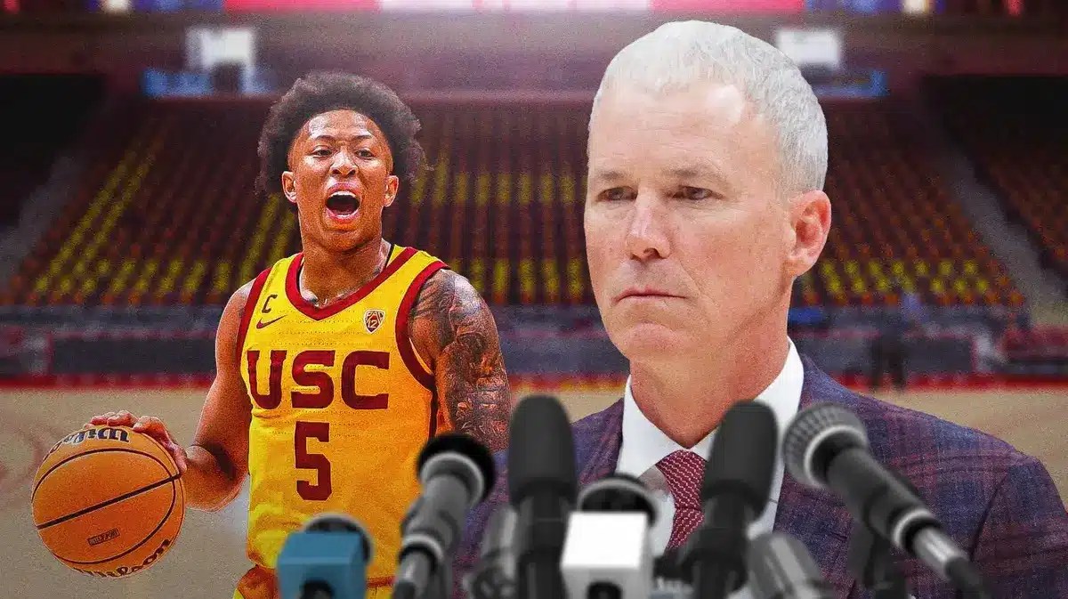 Andy Enfield comments on Boogie Ellis' late-game play after the Trojans lost to the Long Beach State basketball squad.