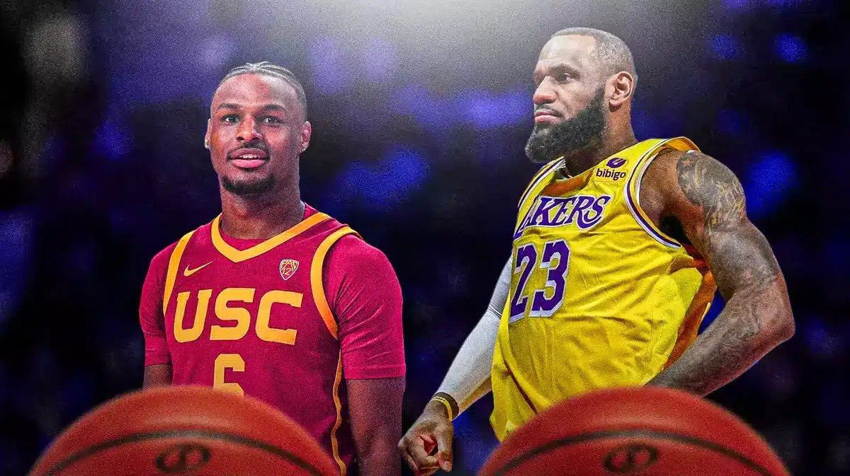 USC Basketball, Bronny James, LeBron James, Lakers