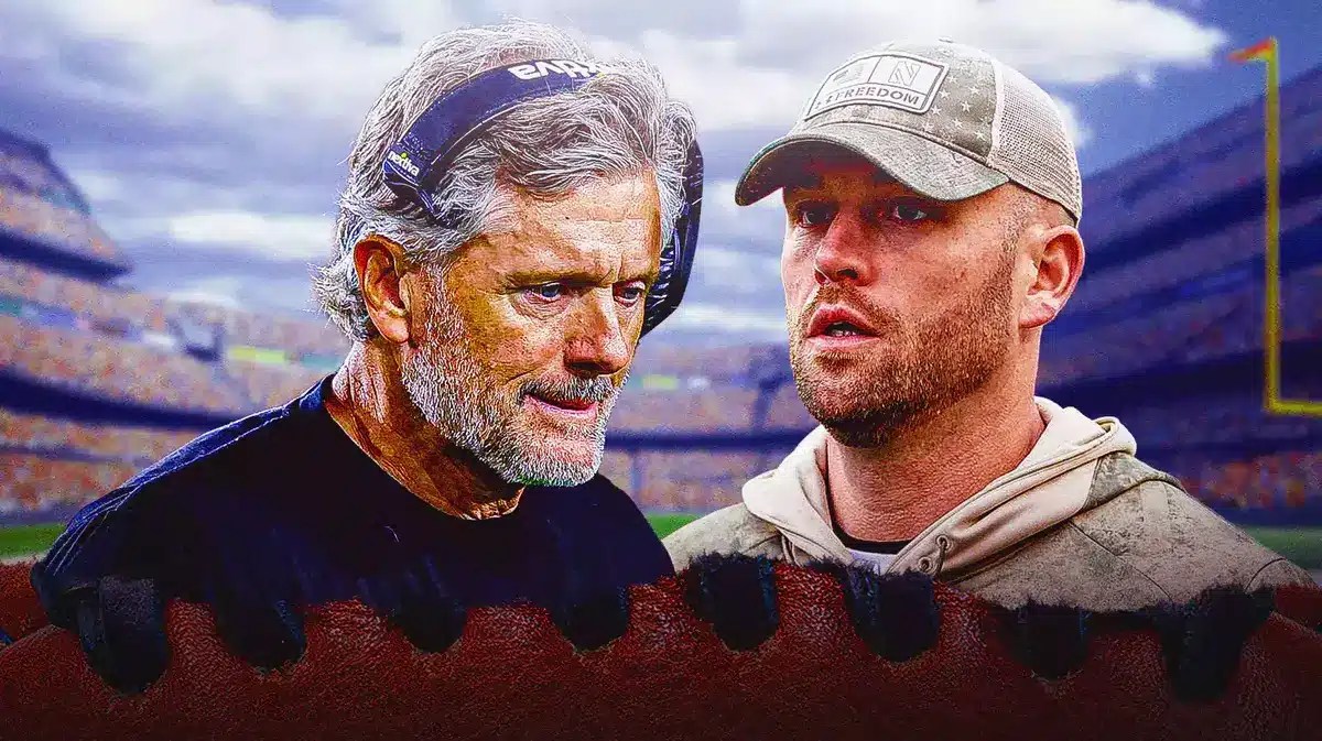 Utah coach Kyle Whittingham and Northwestern coach David Braun lead their teams in the Las Vegas Bowl