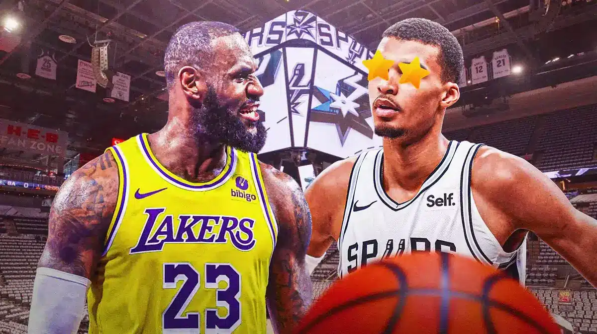 Victor Wembanyama had some high praise for LeBron James ahead of the Spurs meeting with the Lakers