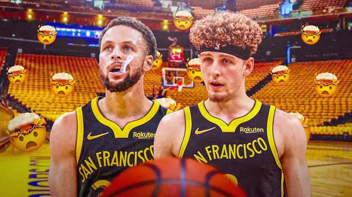Warriors, Brandin Podziemski, Stephen Curry, Steve Kerr, Klay Thompson, Andrew Wiggins