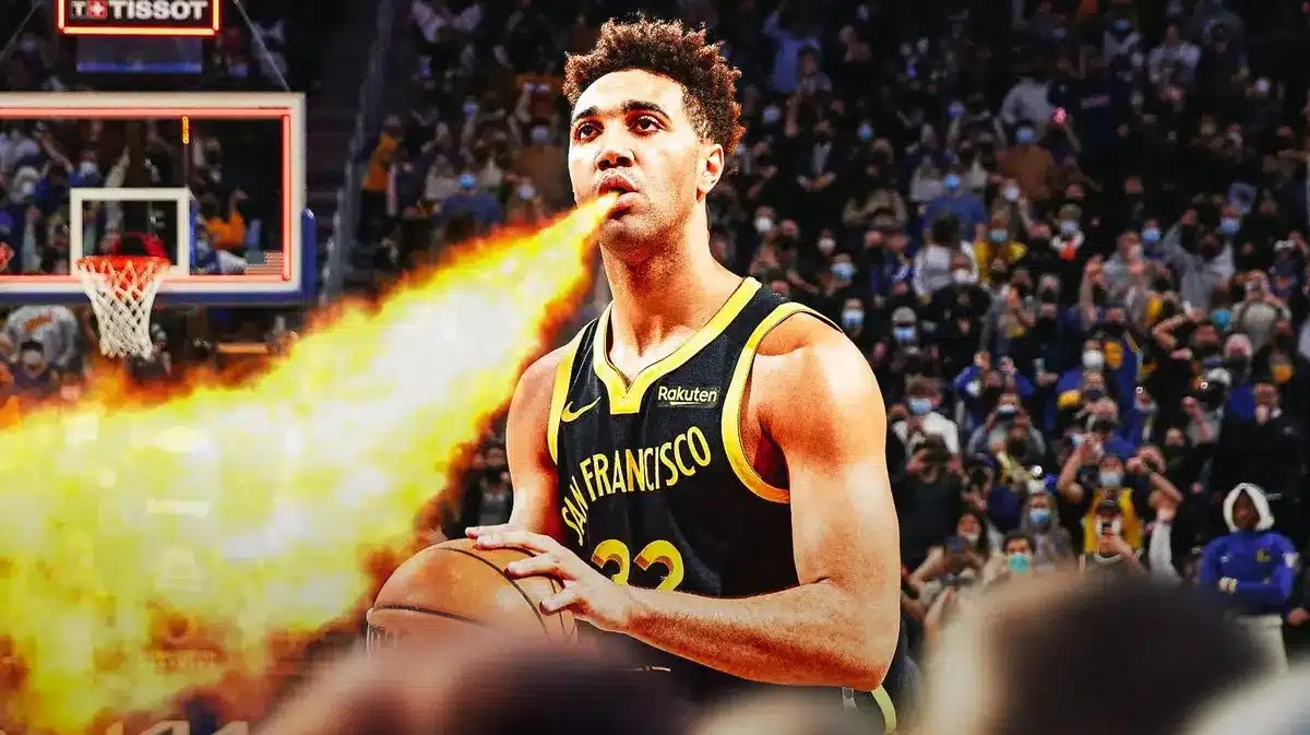 Warriors' Trayce Jackson-Davis coming through on daft-day promise