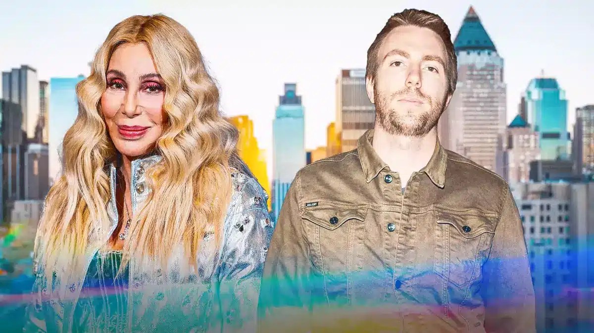 Cher and her son Elijah Blue Allman