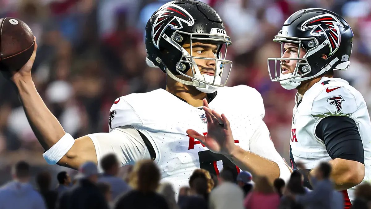 Falcons' QBs Desmond Ridder and Taylor Heinicke
