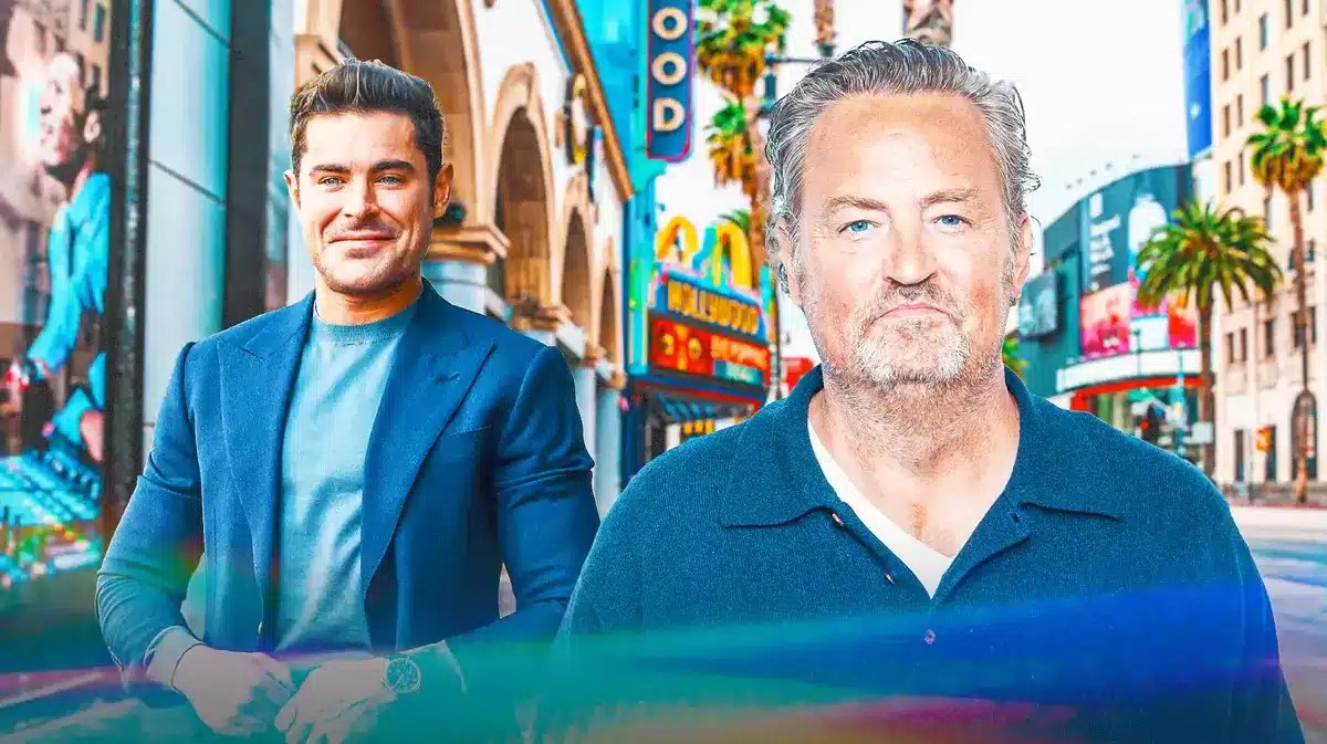 Zac Efron gives tribute to Matthew Perry during Hollywood Walk of Fame speech