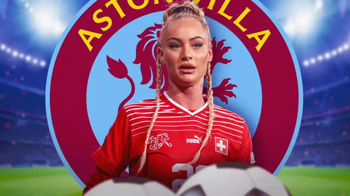 Aston Villa star Alisha Lehmann goes viral with revealing Christmas outfit on Instagram m