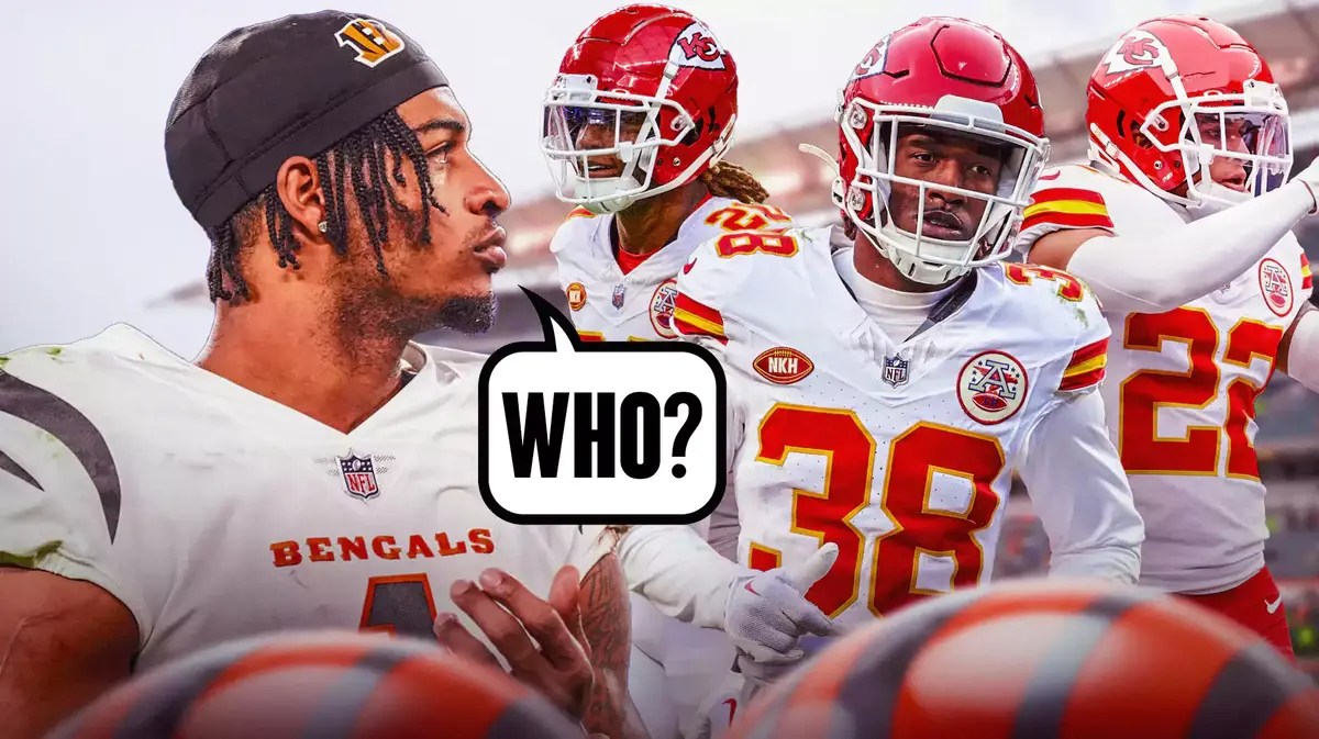 Bengals WR Ja'Marr Chase and Chiefs DBs L'Jarius Sneed, Justin Reid, and Trent McDuffie