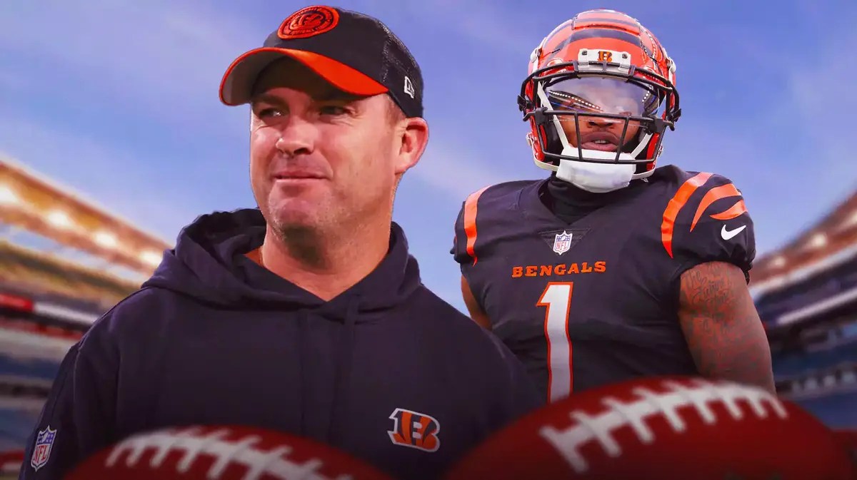Bengals' Zac Taylor and Ja'Marr Chase
