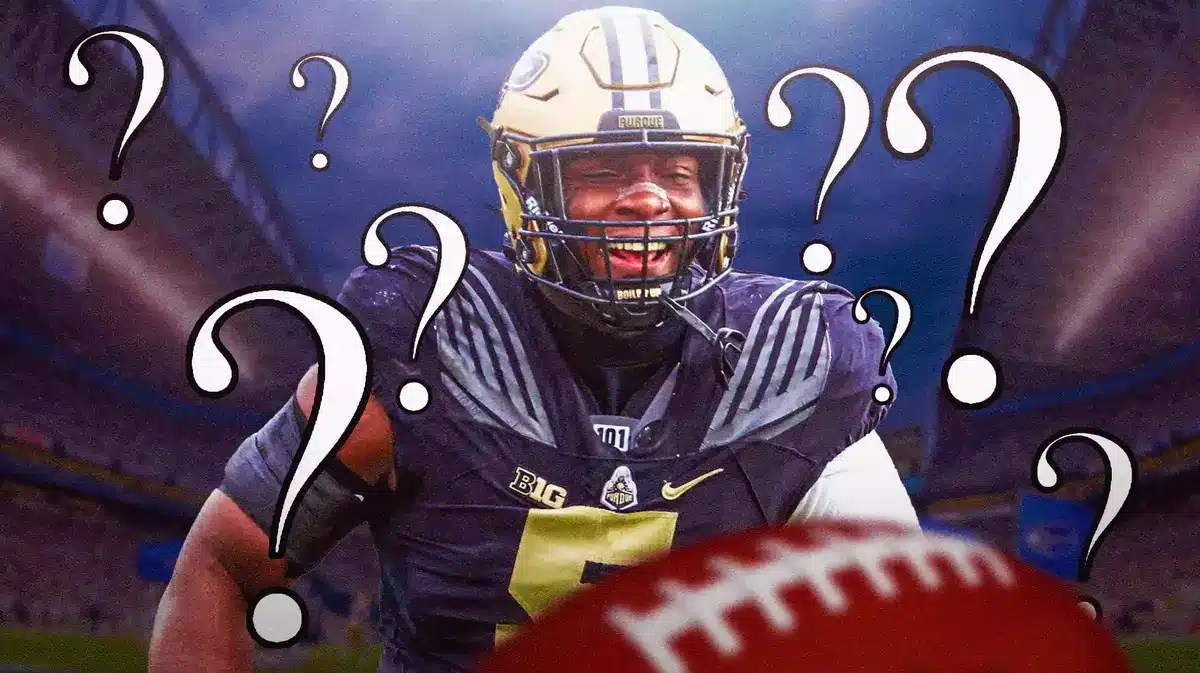 Nic Scourton with question marks around him