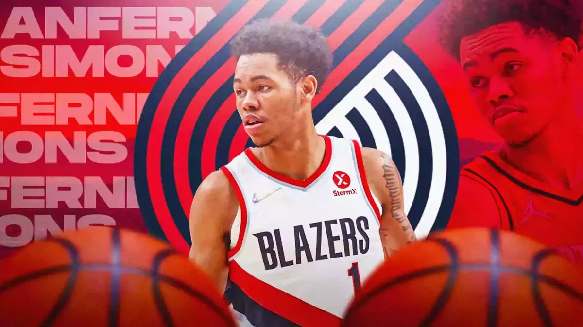 Portland Trail Blazers Anfernee Simons