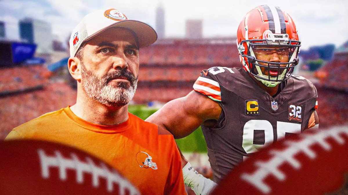 Browns quarterback, Myles Garrett, Joe Flacco, Kevin Stefanski