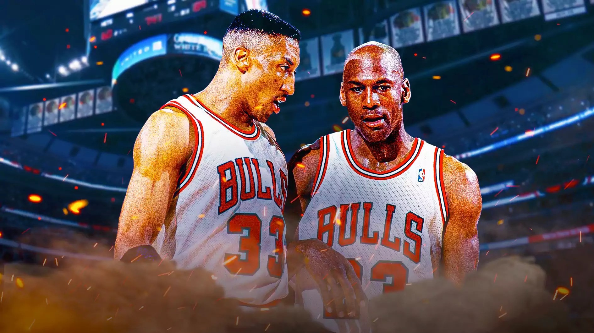 Bulls Michael Jordan Scottie Pippen among first Ring of Honor celebration