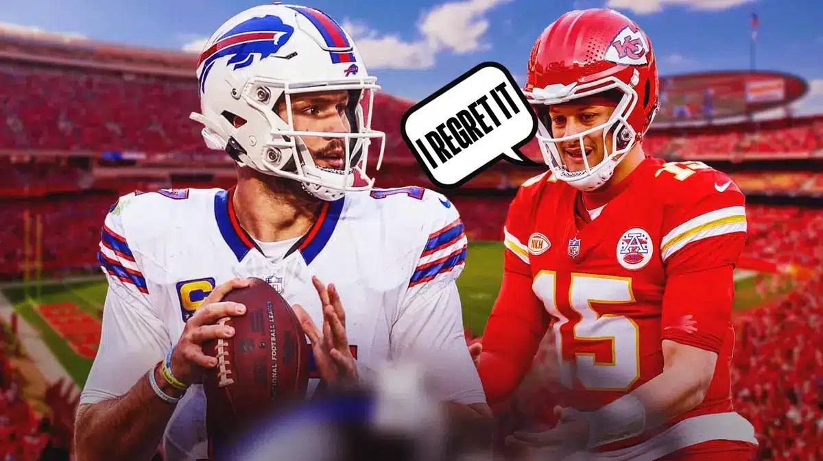Patrick Mahomes and the Kansas City Chiefs lost to Buffalo recently. After the game, Mahomes spoke with Josh Allen and vented his frustrations. Now he's saying he regrets his decisions.