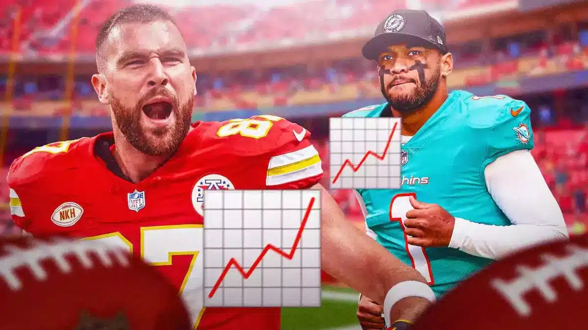 Travis Kelce is one of the Chiefs' potential selectees for the Pro Bowl, but Taylor Swift fans could help him overcome Tua Tagovailoa's votes, Swifties fans
