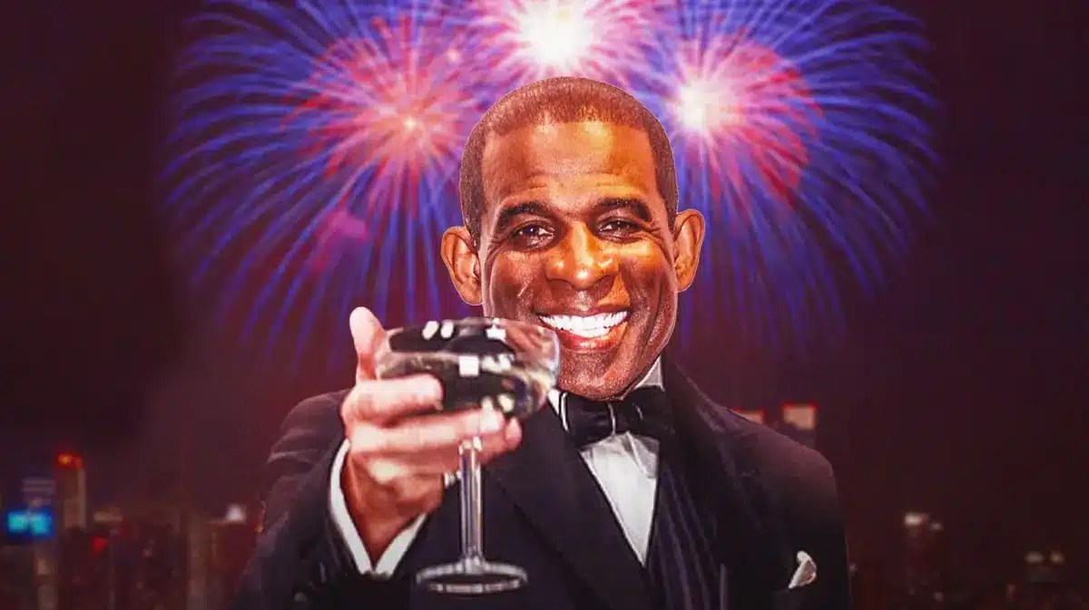 Deion Sanders (Colorado football head coach) as the Great Gatsby meme