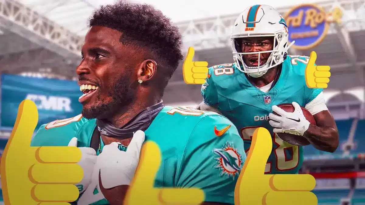 Dolphins' Tyreek Hill, De'Von Achane get positive injury updates for Cowboys game