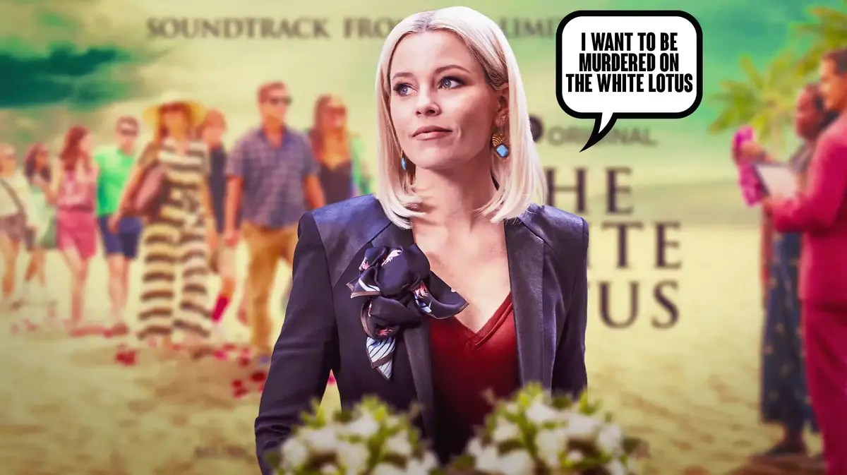 Elizabeth Banks hilariously appeals for a role in The White Lotus