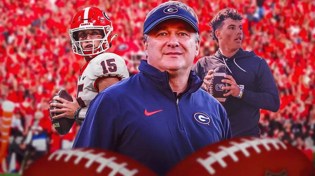 Kirby Smart, Carson Beck, Dylan Raiola