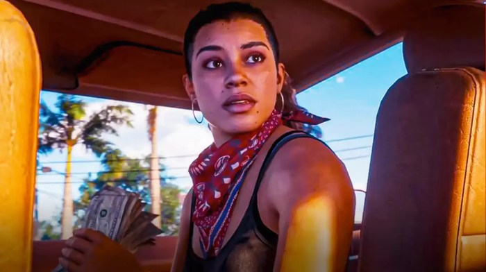 GTA 6 Lucia in the car