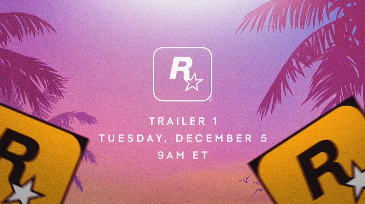 GTA 6 First Official Trailer Releases Tuesday December 5, 9 am ET