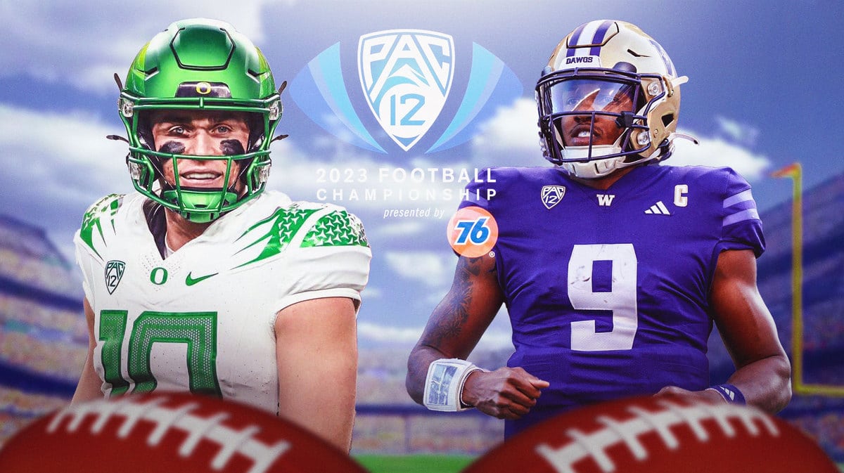 Pac-12 Championship, Bo Nix, Michael Penix Jr.