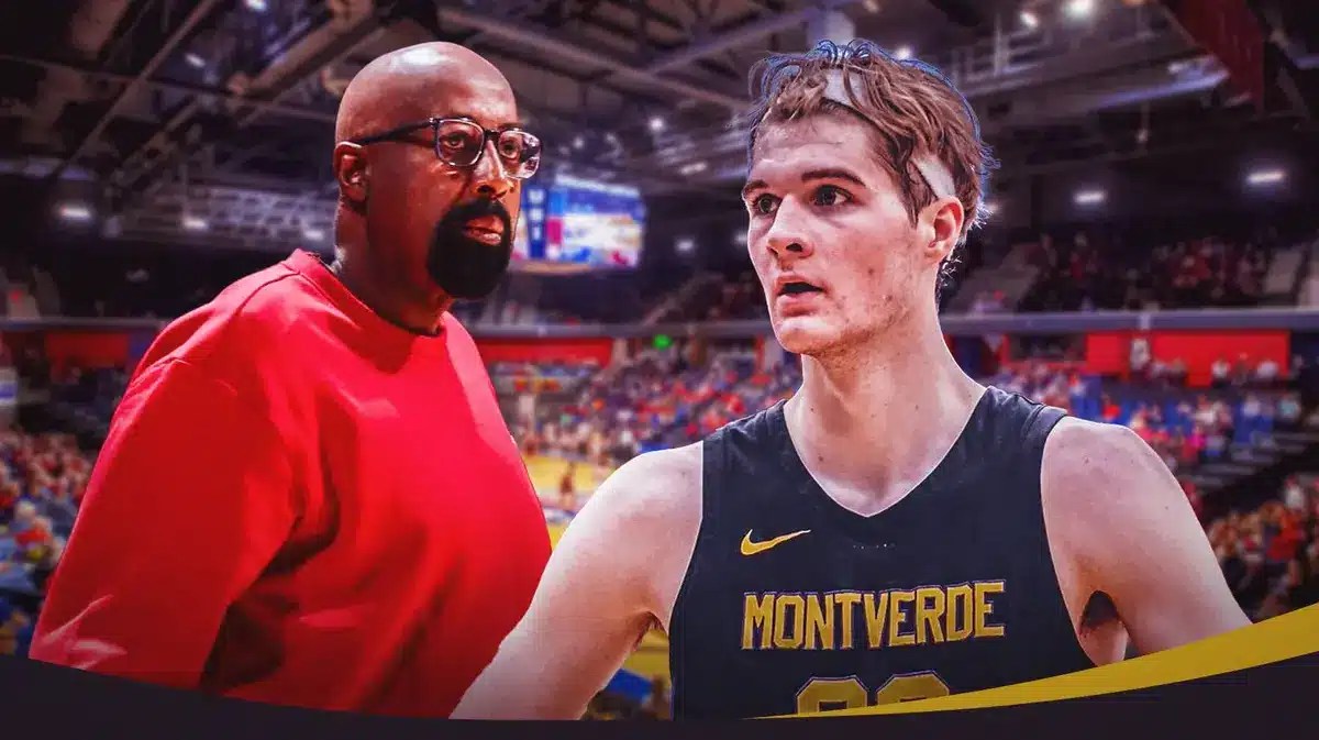Indiana basketball coach Mike Woodson shared his thoughts on a key recruit for 2024, Liam McNeely.