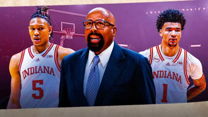 Malik Reneau, Mike Woodson, and Kel'el Ware