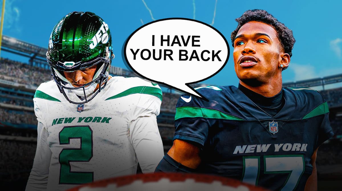 Jets WR Garrett Wilson has no doubt that QB Zach Wilson is 'ready to go'
