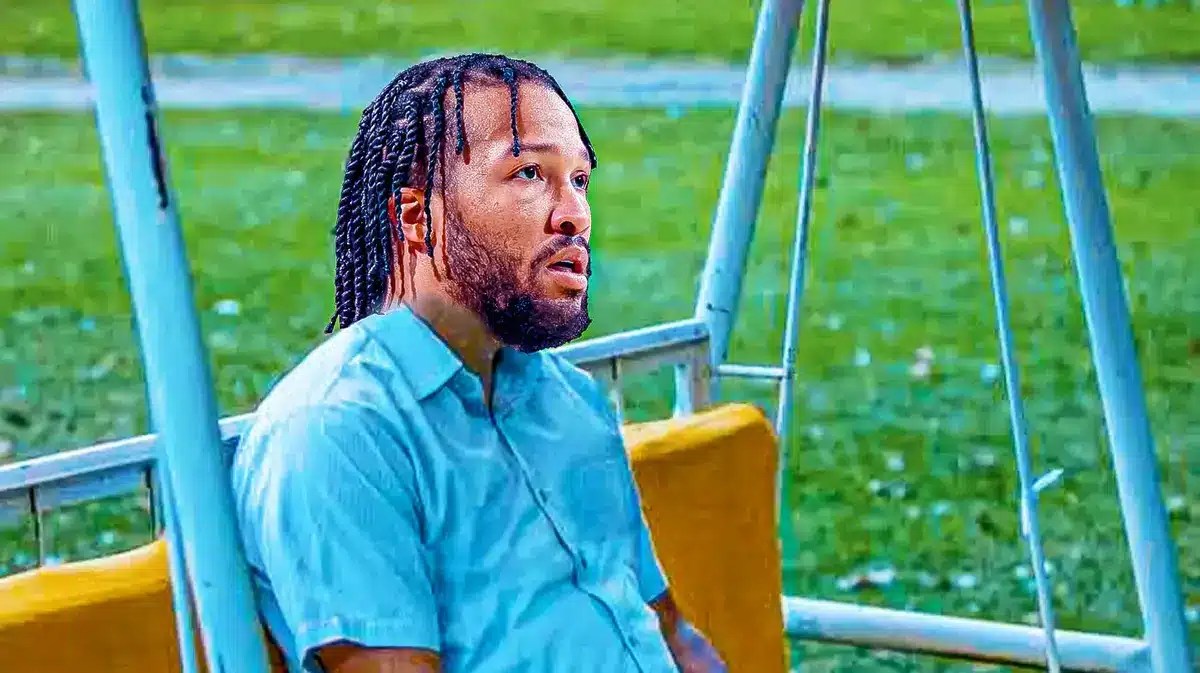 Jalen Brunson (Knicks) as sad pablo escobar meme
