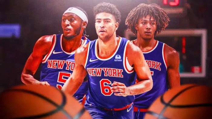 Immanuel Quickley Quentin Grimes Jericho Sims