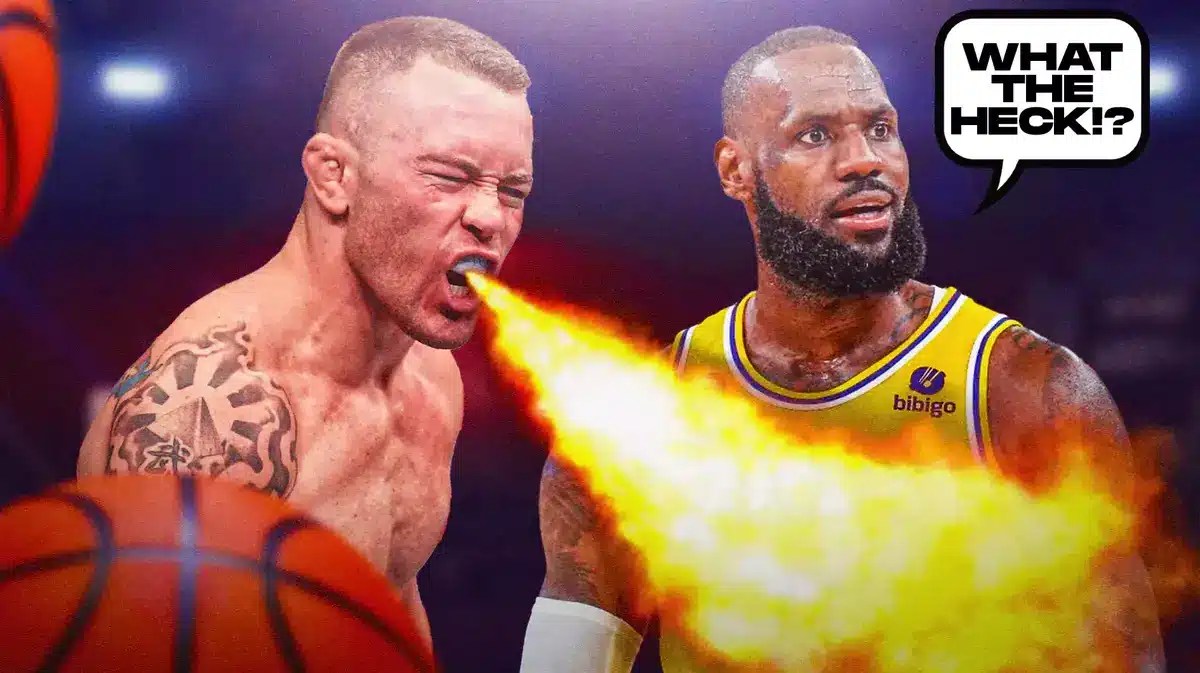 Colby Covington doesn't appear to be a very big fan of Lakers star LeBron James