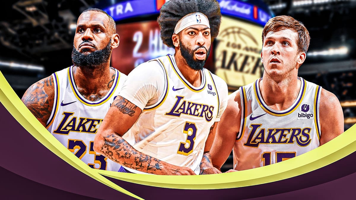 lebron james lakers anthony davis austin reaes