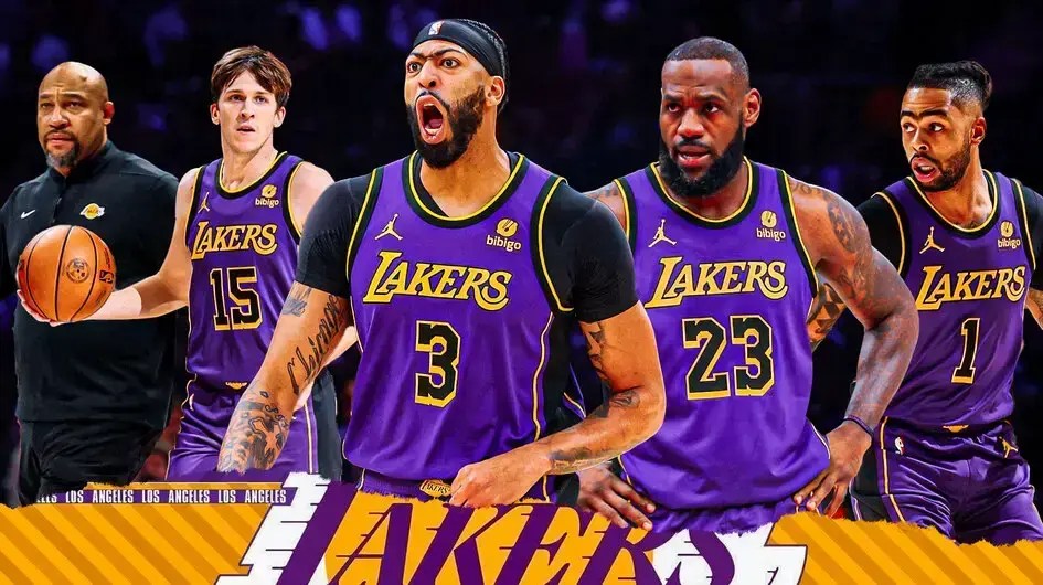 lebron james lakers anthony davis austin reaves