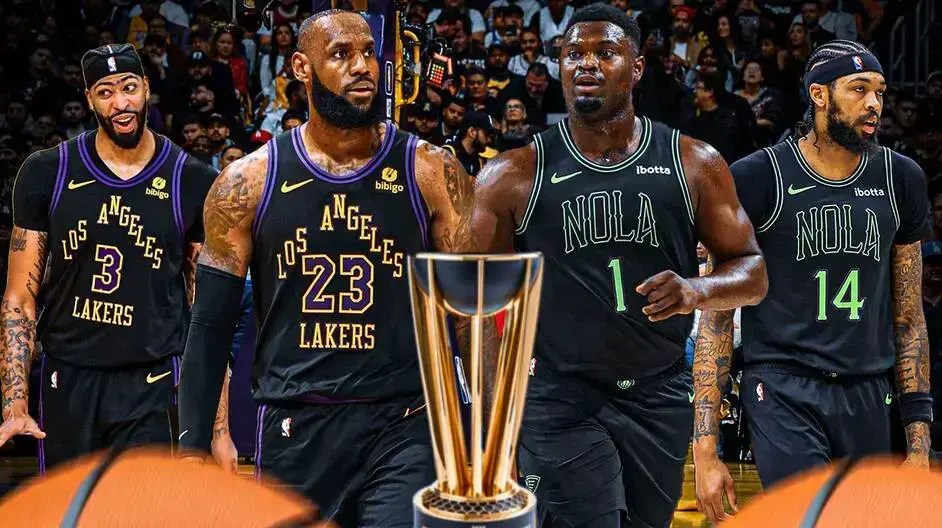 lebron james lakers in-season tournament anthony davis pelicans