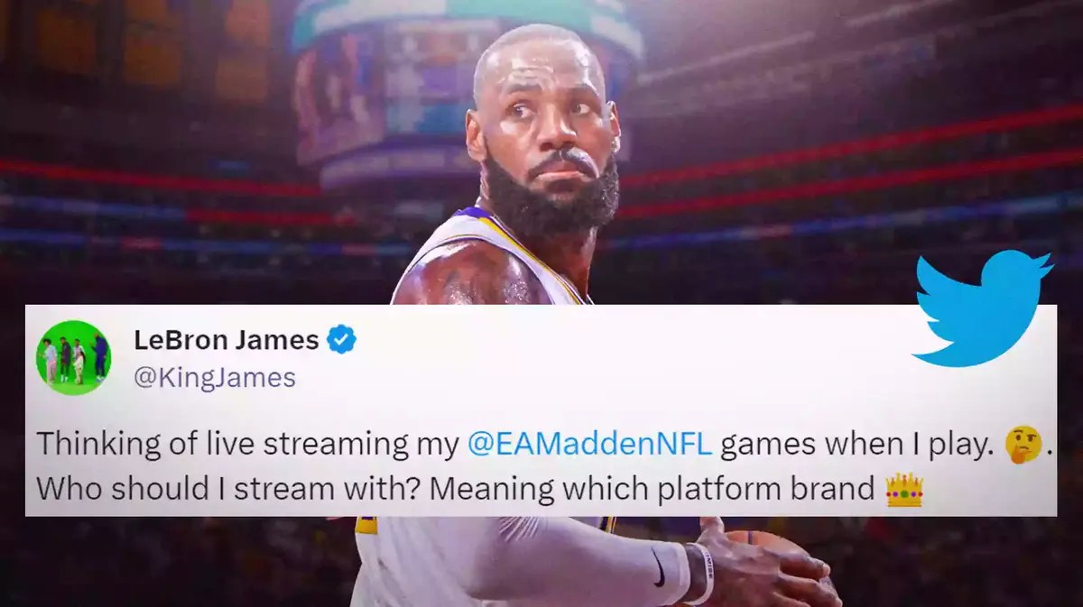 Lebron tweet on sale