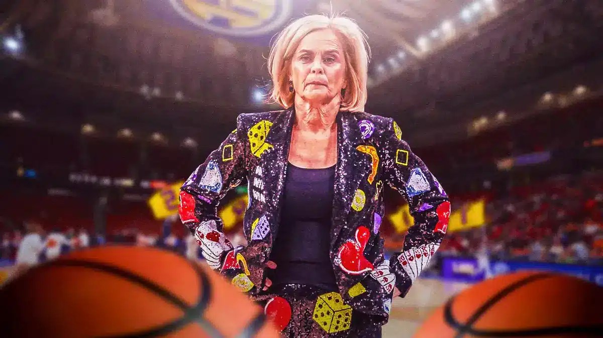 LSU women’s basketball coach Kim Mulkey