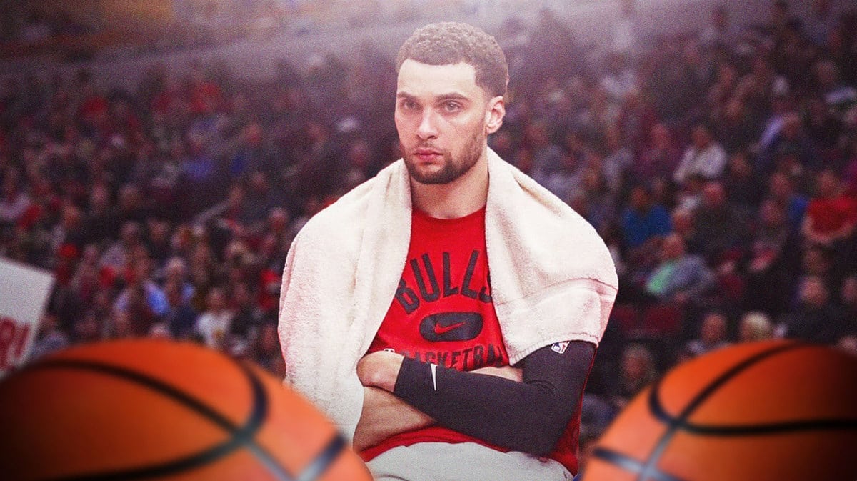 Bulls' Zach LaVine not looking too happy