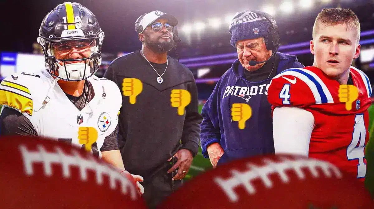 The NFL odds on the Patriots-Steelers over/under is near a historic low.