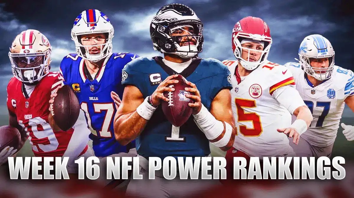nfl power rankings, week 15, week 16